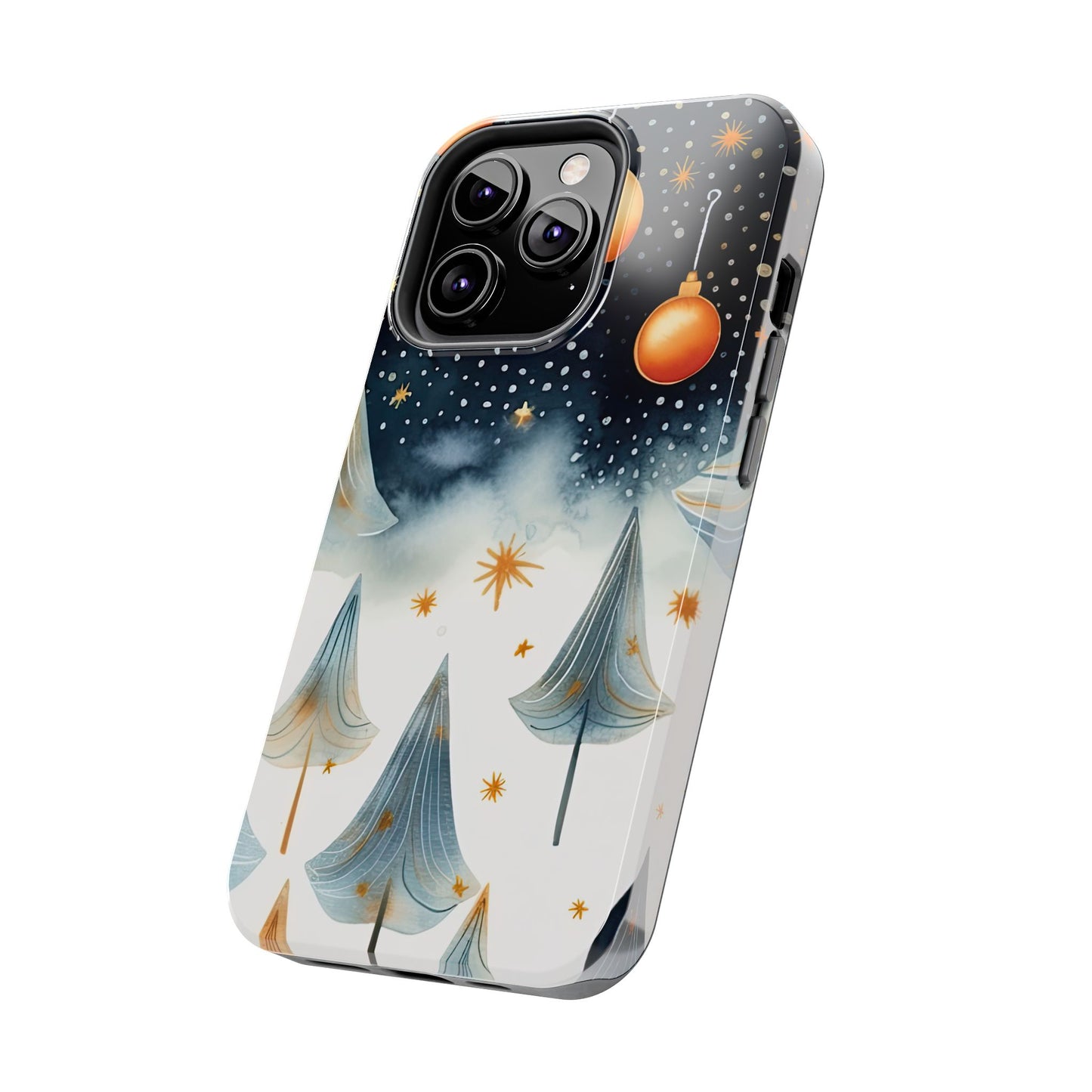 Winter Wonderland Gold Ornament – iPhone Series Case