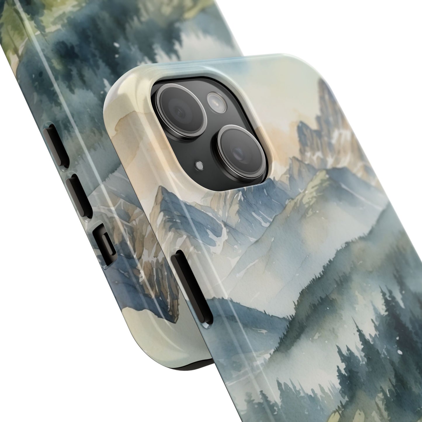 Serene Alpine Forest - iPhone Case