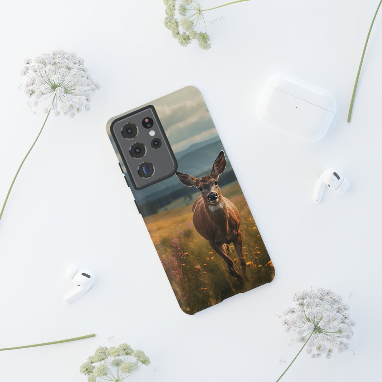 Rustic Meadow Deer – Samsung Galaxy Case