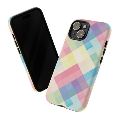 Spring Sonata Pastel Plaid Case