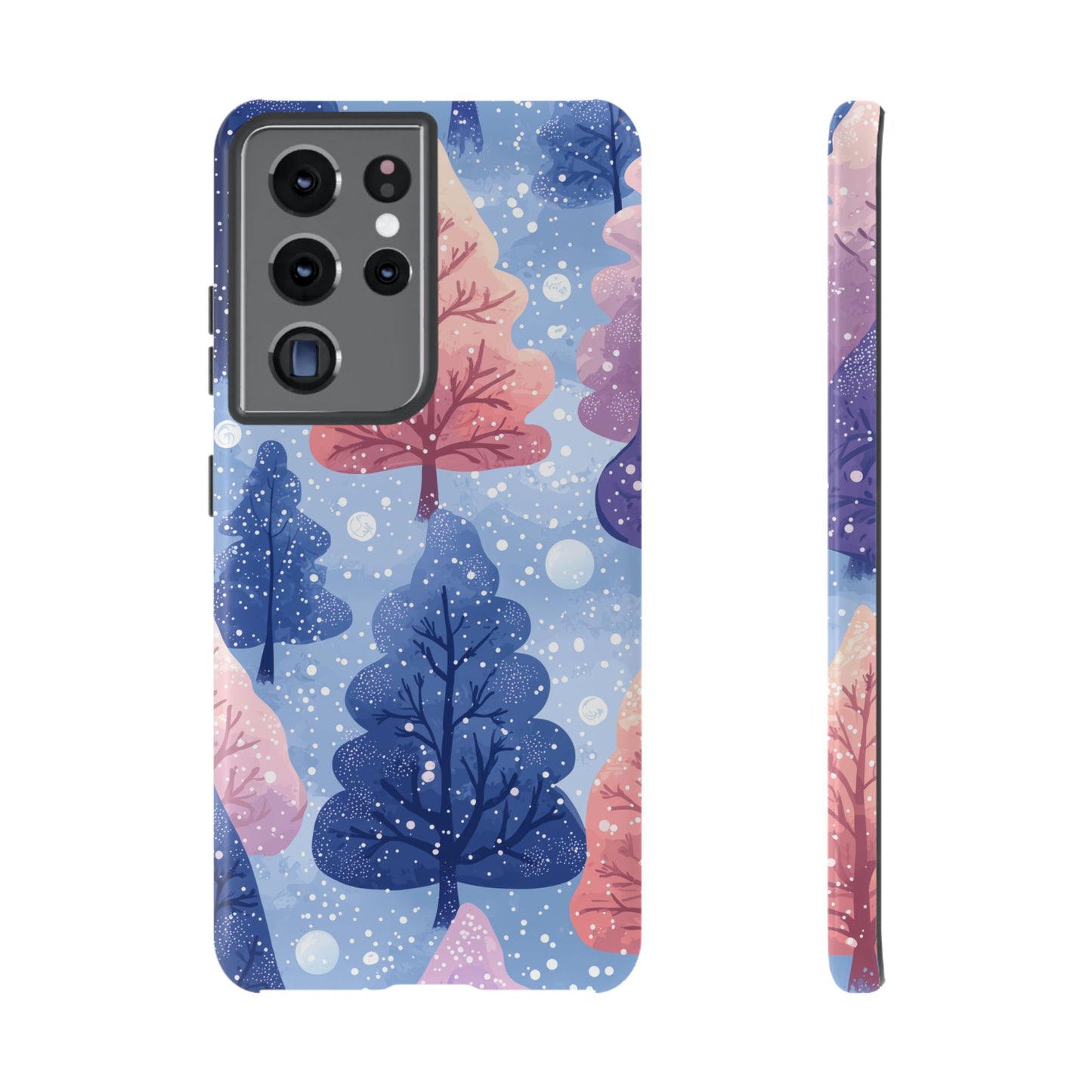 Pink & Purple Winter Wonderland - Samsung Galaxy Series Case