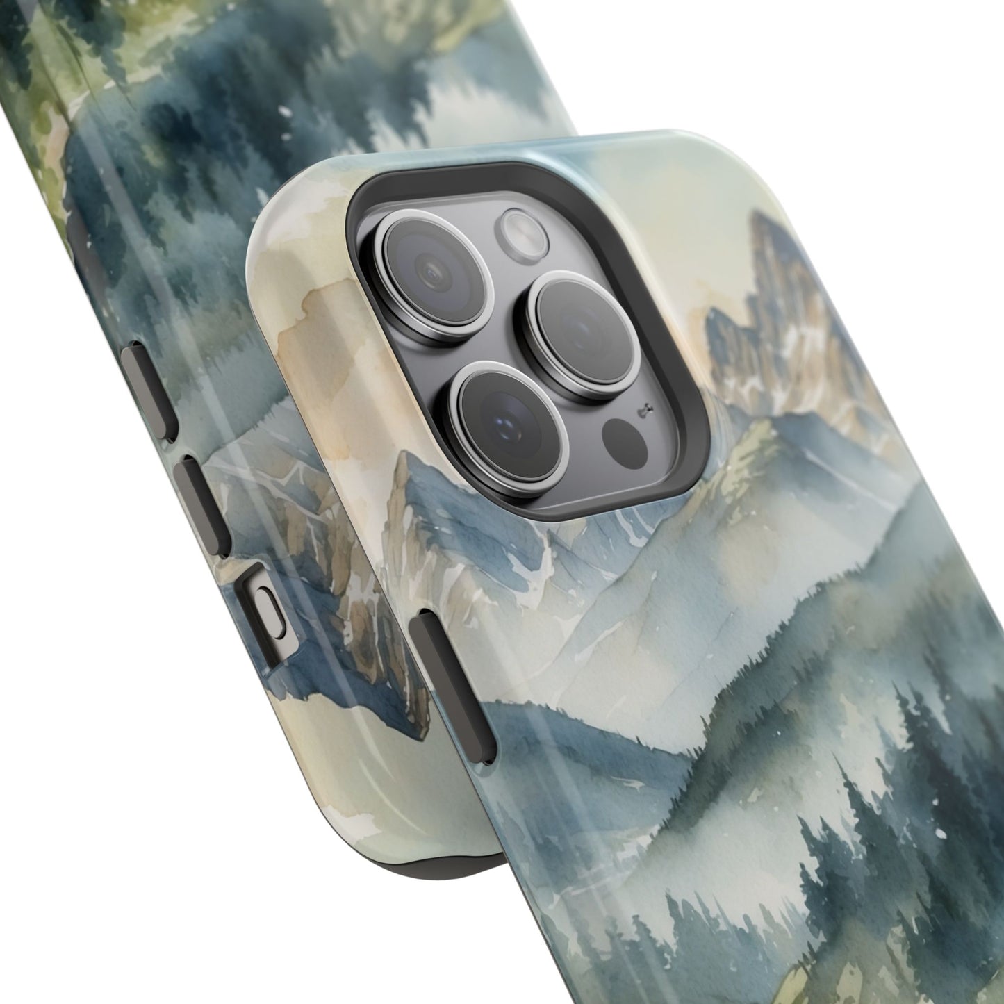 Serene Alpine Forest - MagSafe iPhone Case