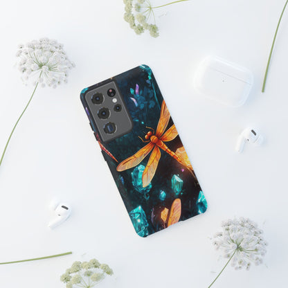 Mystical Dragonflies & Crystals – Samsung Galaxy Series Case