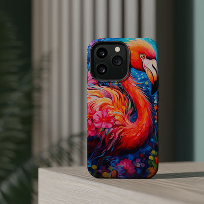 Tropical Elegance – Flamingo MagSafe iPhone Cases