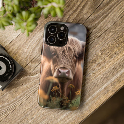 Highland Cow Phone Case | Custom Farmhouse | 10-foot Drop Protection