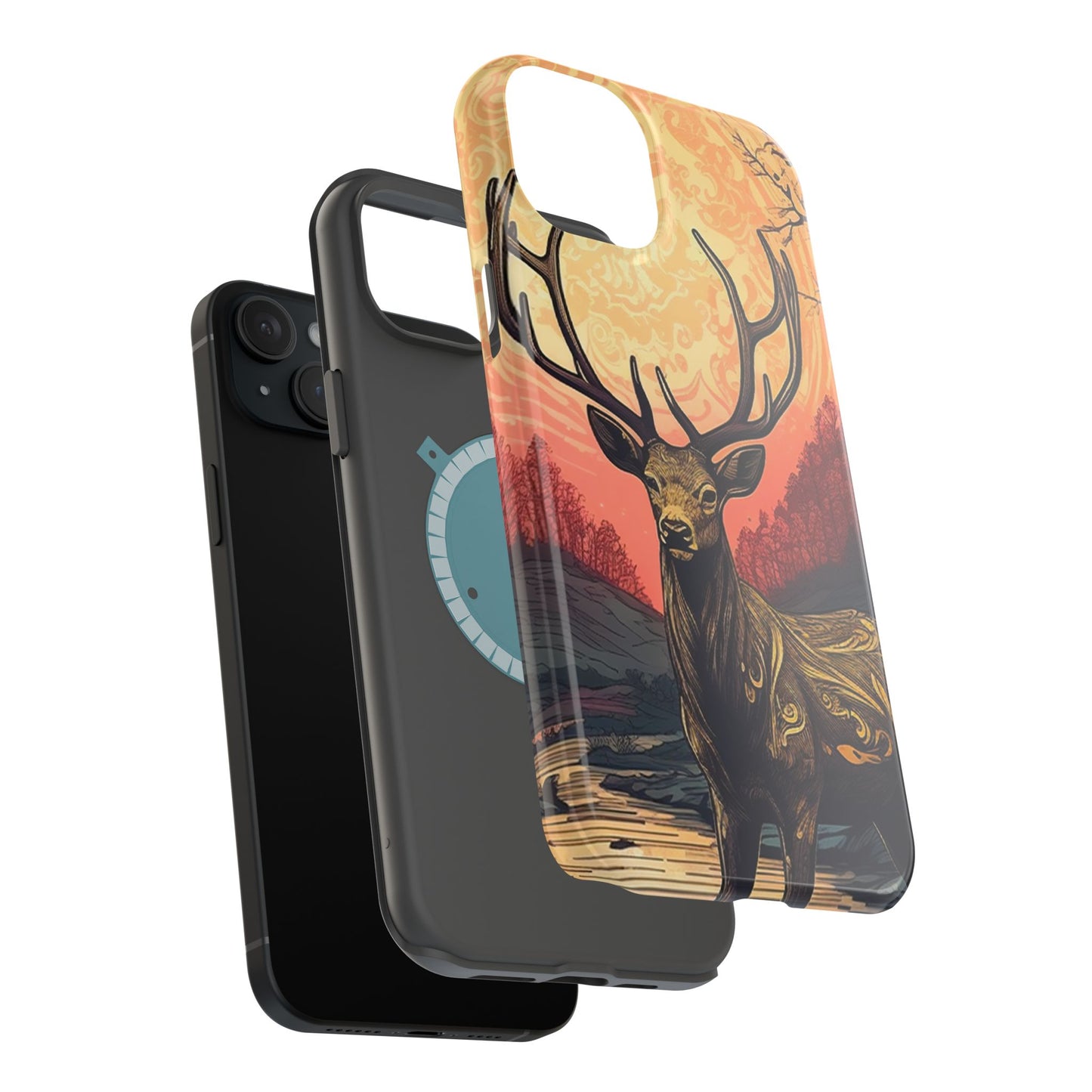 Celestial Stag – MagSafe iPhone Case