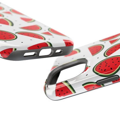 Sweet Watermelon MagSafe iPhone Case – Fresh & Fun Fruit Pattern with Summer Vibes