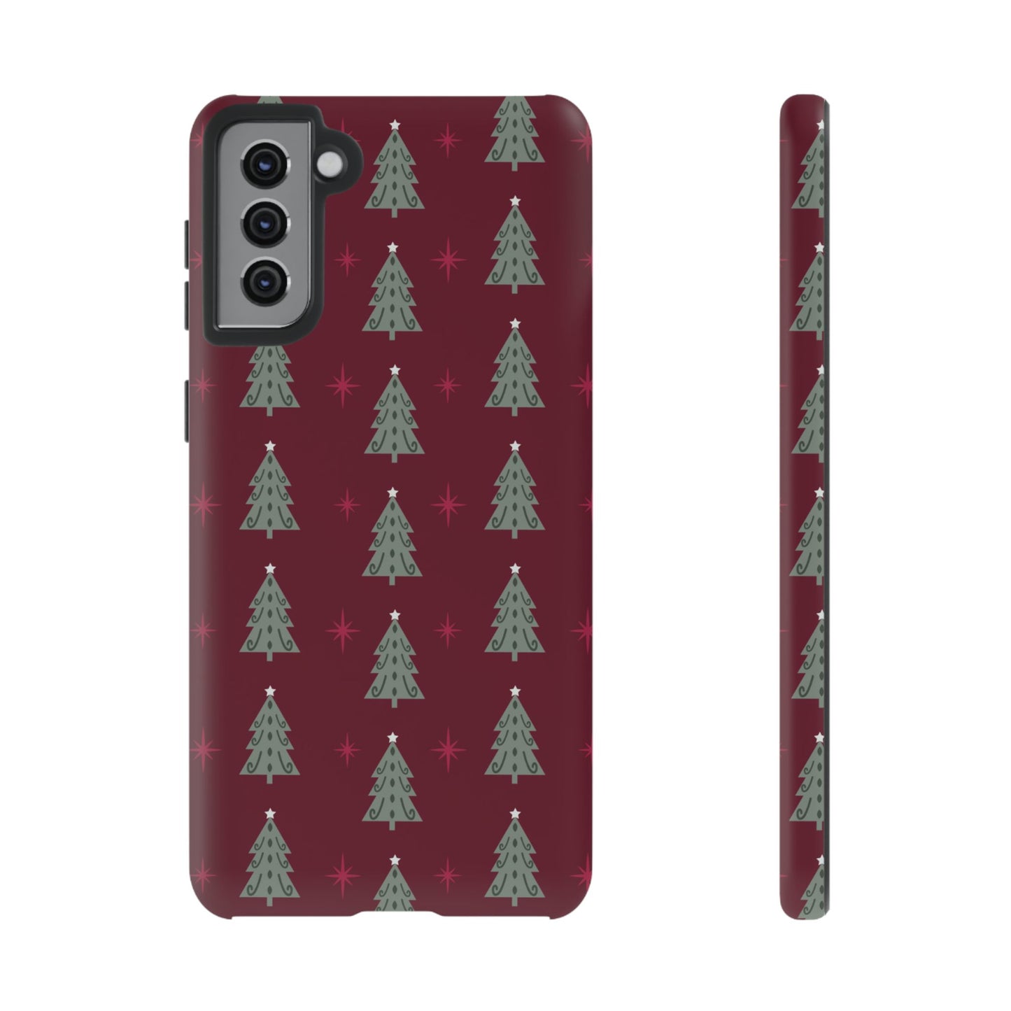 Retro Christmas Tree Pattern – Samsung Galaxy Series Case