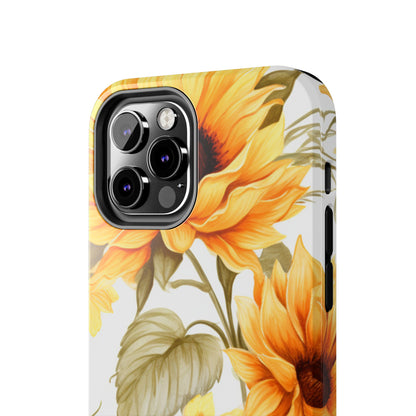 Sunflower & Butterfly Bliss - iPhone Series Case