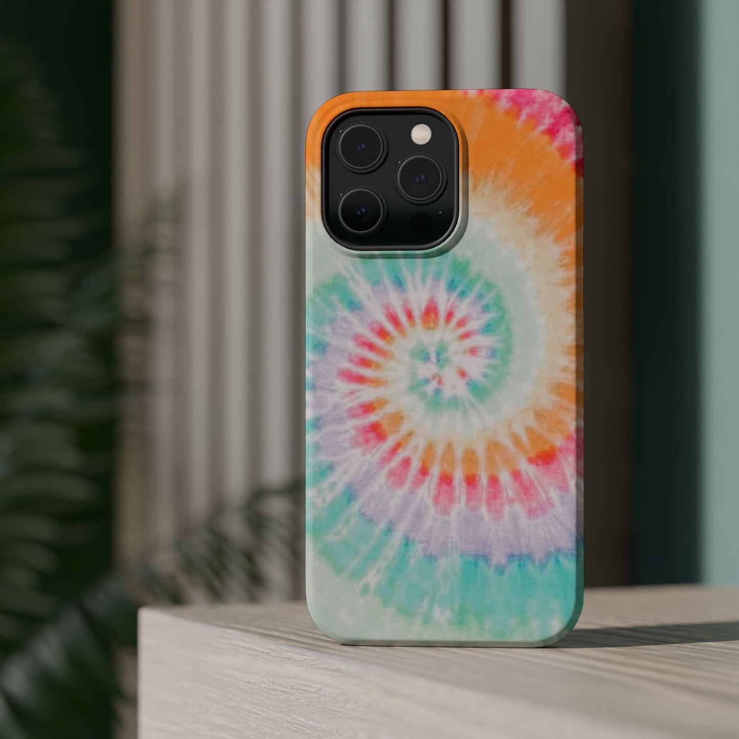 Pastel Tie-Dye MagSafe iPhone Case – Soft Colors & Magnetic Functionality