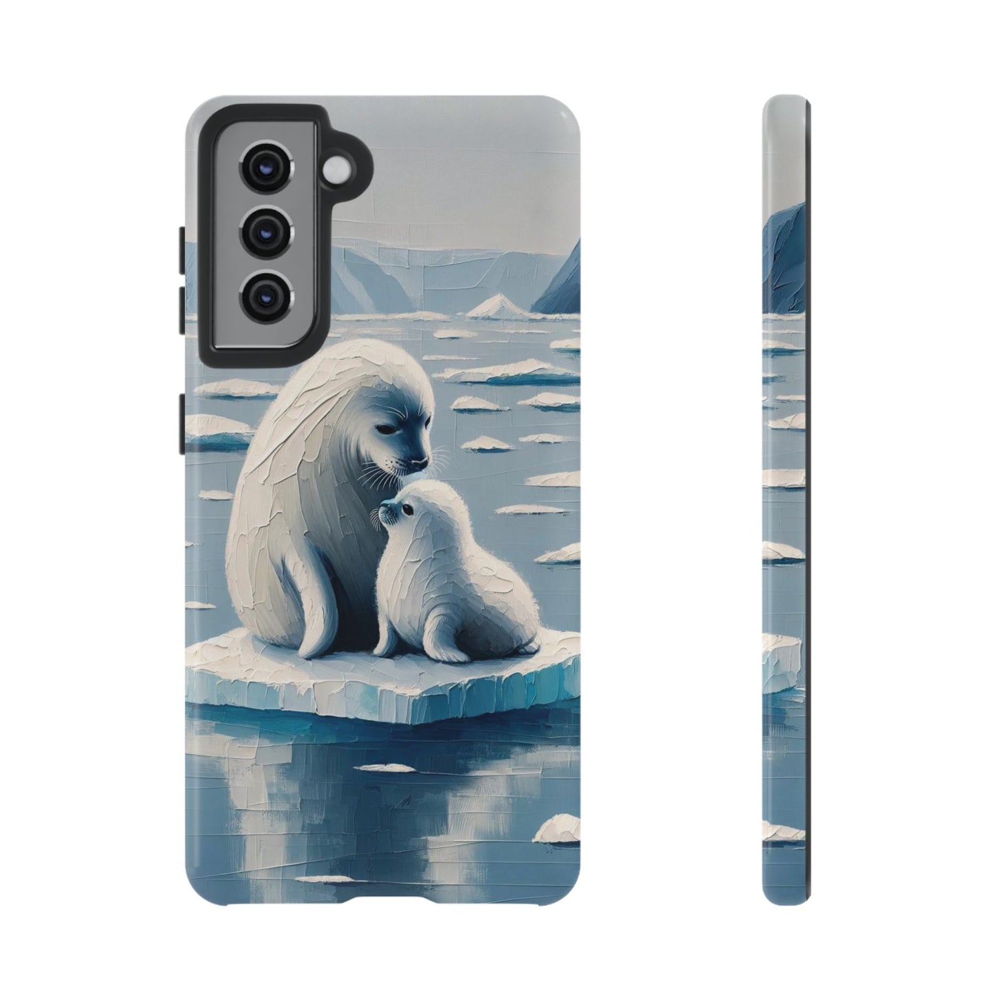 Arctic Serenity Seal iPhone Case