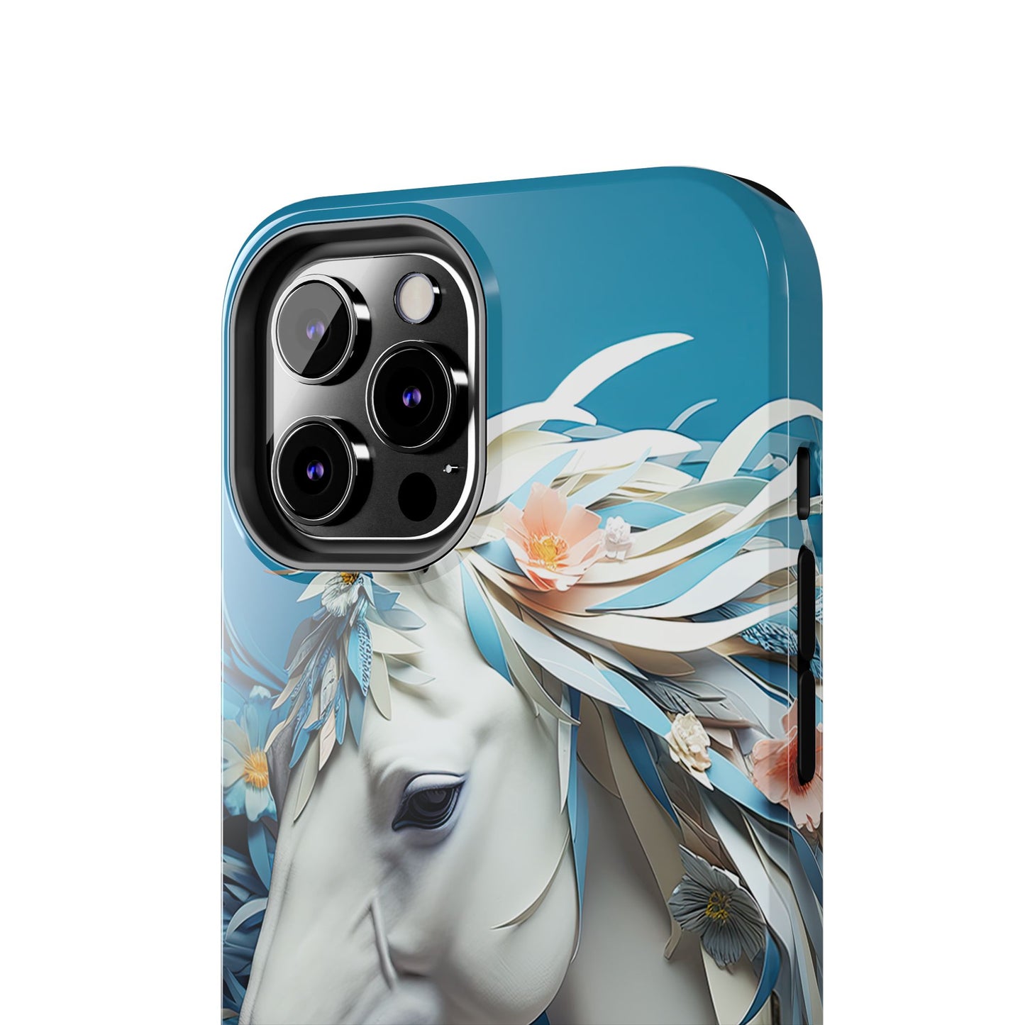 Floral Horse iPhone Case