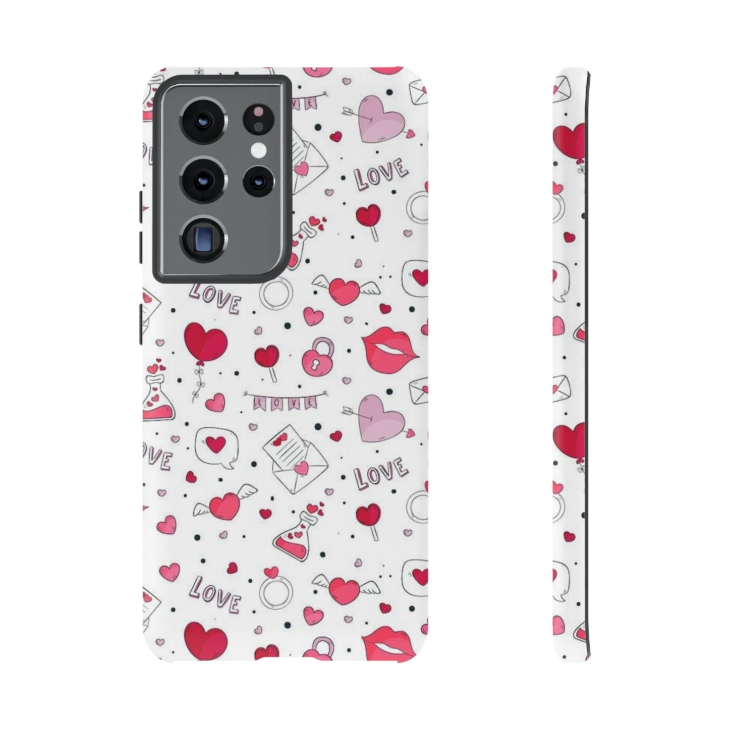 Samsung Galaxy Case: Romantic Love-Inspired Icons Case