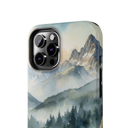 Serene Alpine Forest - iPhone Case