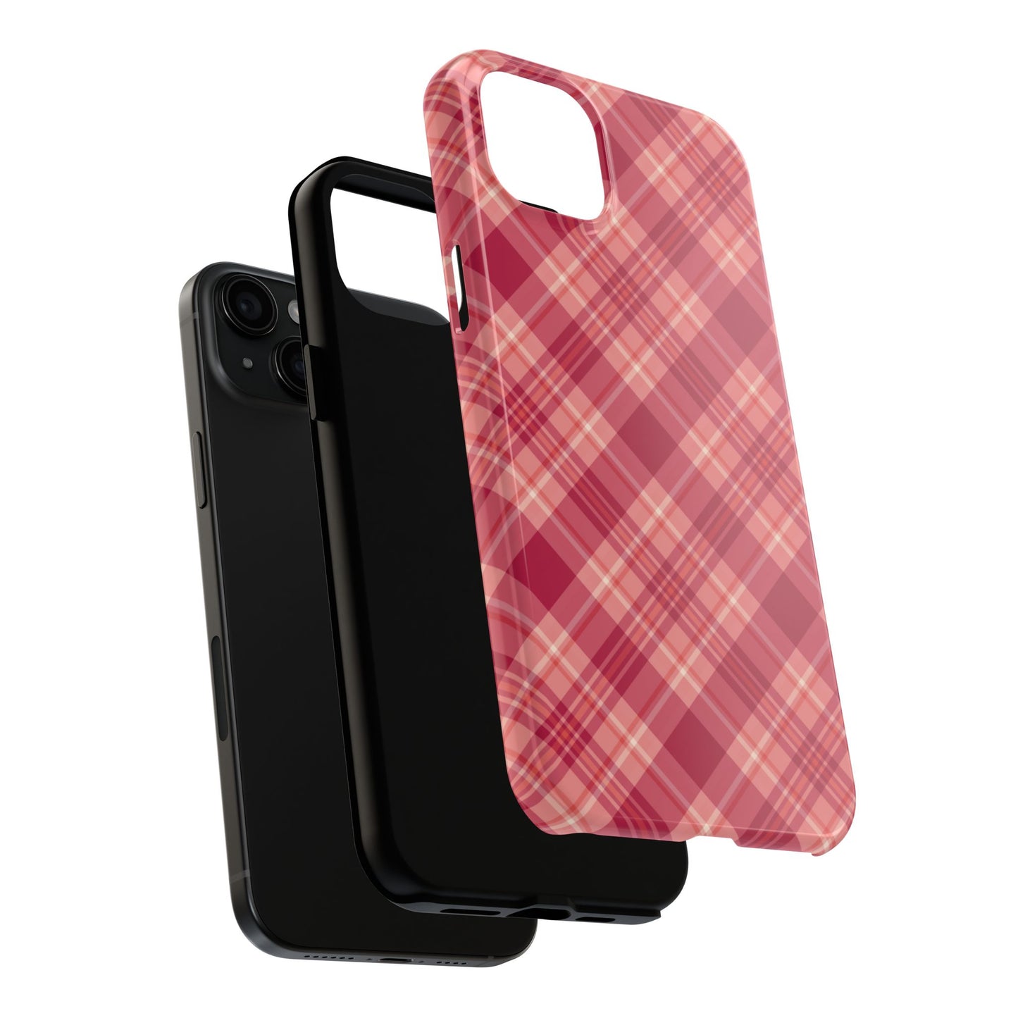 Rustic Red Plaid – iPhone Series Case