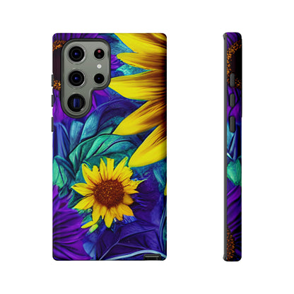 Purple & Gold Sunflower Dream - Samsung Galaxy Series Case