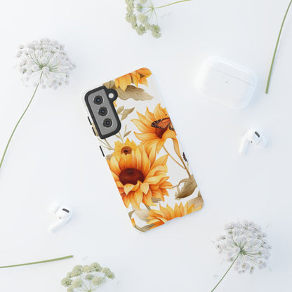 Sunflower & Monarch Garden - Samsung Galaxy Series Case