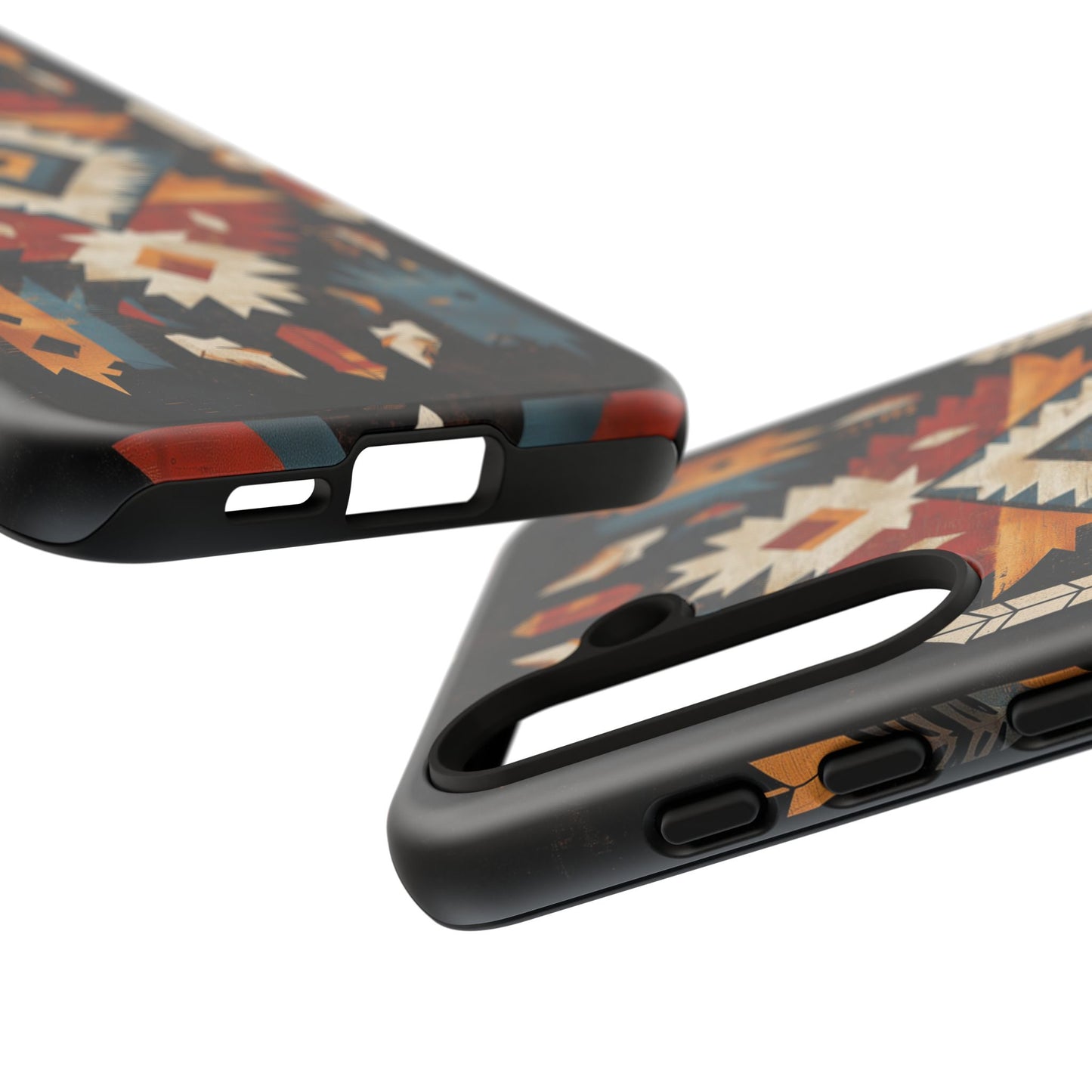 Southwestern Arrow & Diamond Tough Samsung Galaxy Case – Bold Tribal Design, Dual-Layer Protection