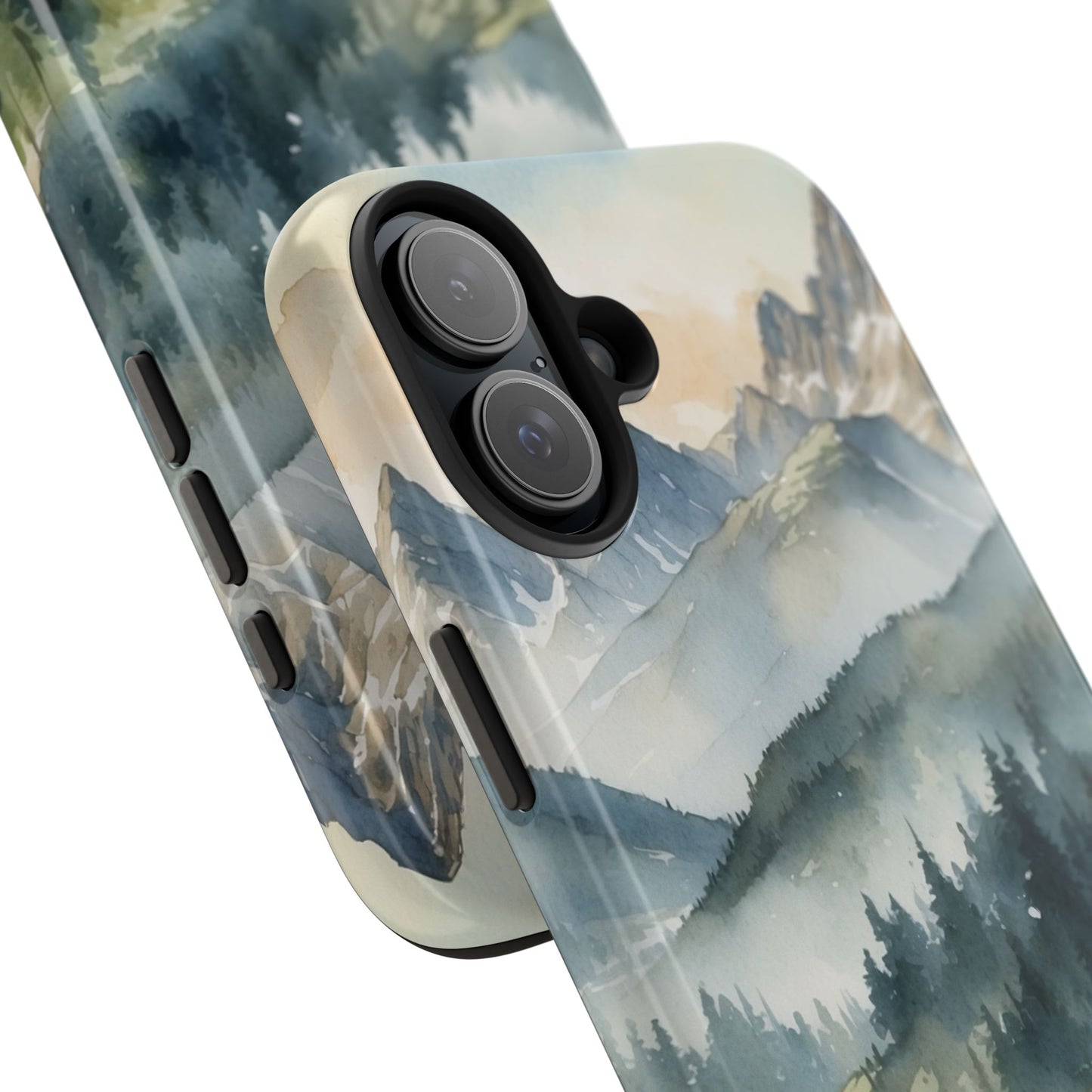 Serene Alpine Forest - iPhone Case