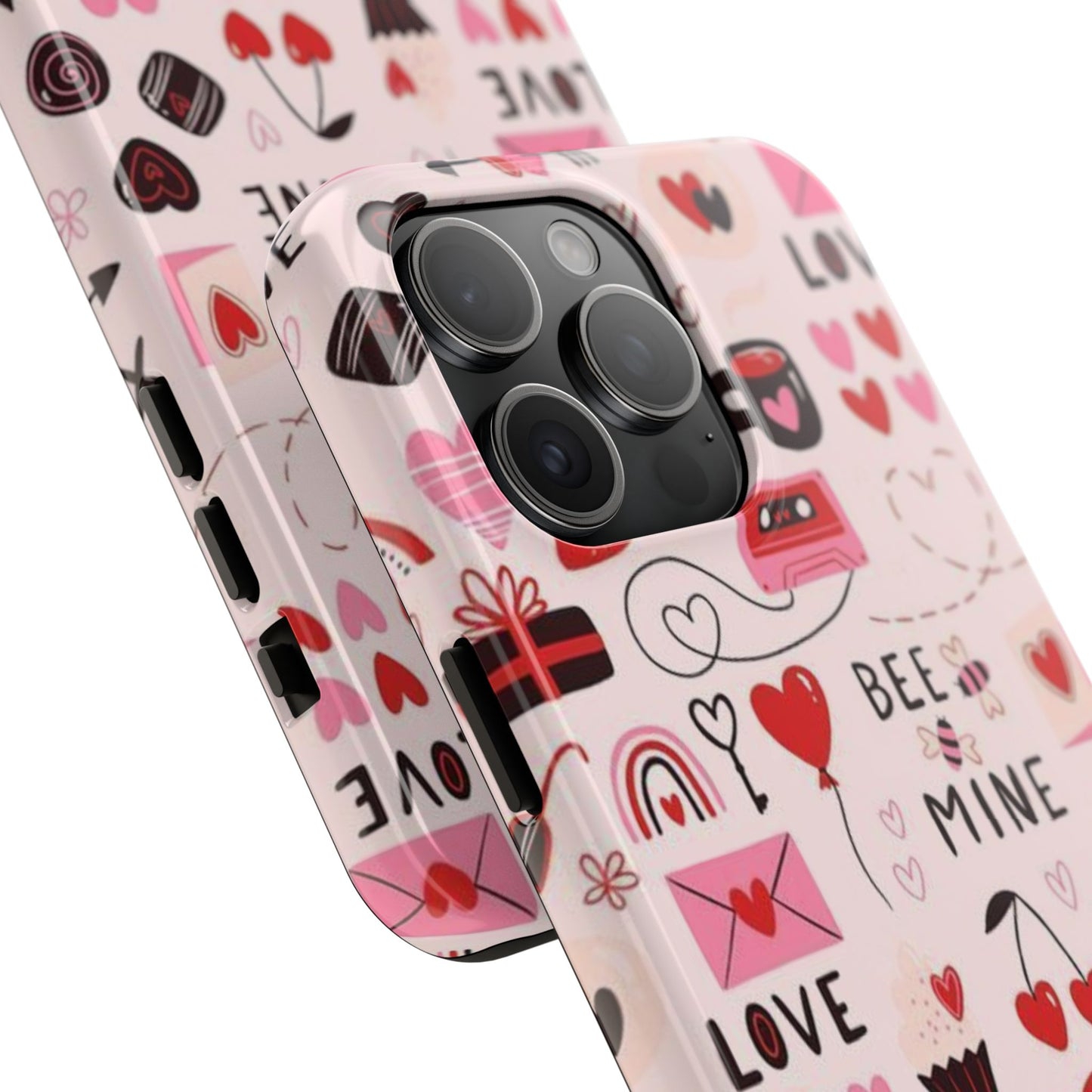 iPhone Case: Bee Mine Love Doodles