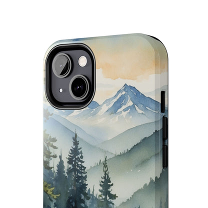 Tranquil Mountain Escape - iPhone Case