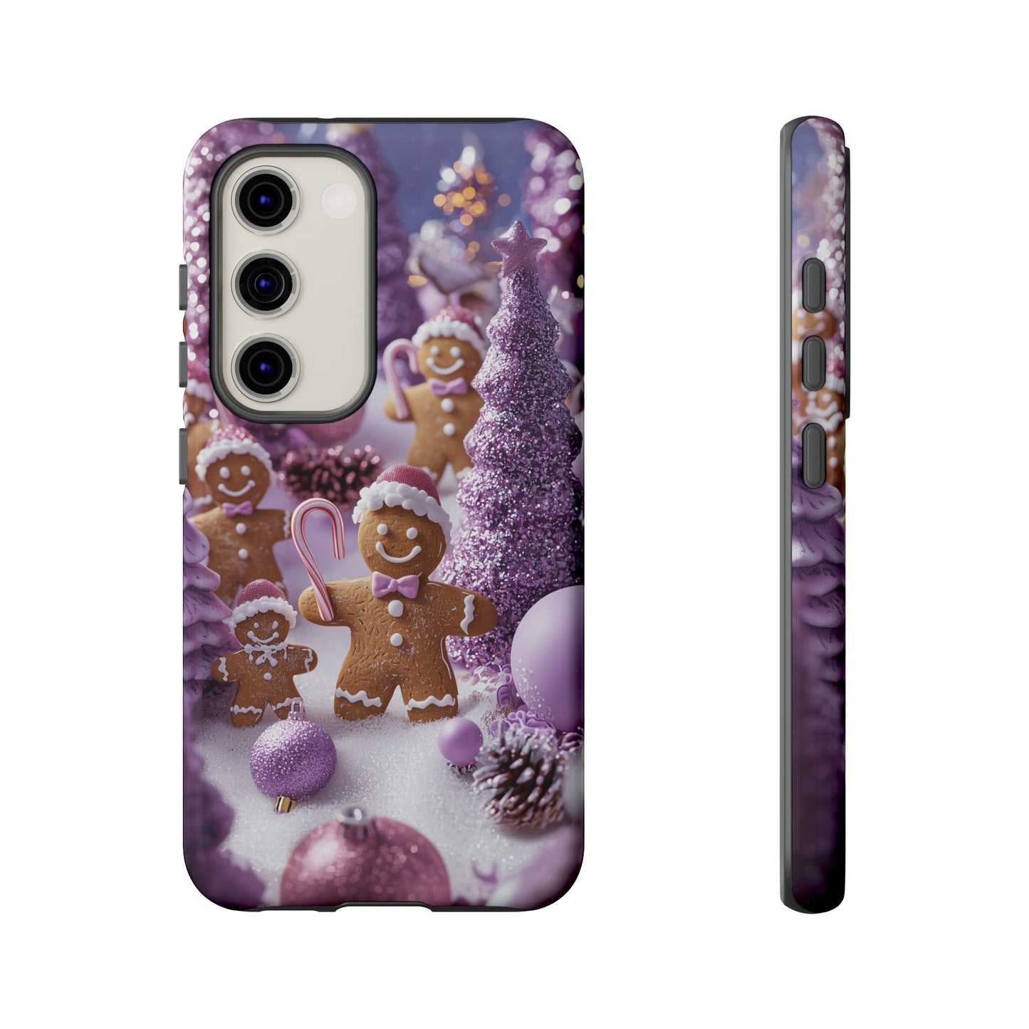 Pink Frosted Gingerbread Forest - Samsung Galaxy Series Case
