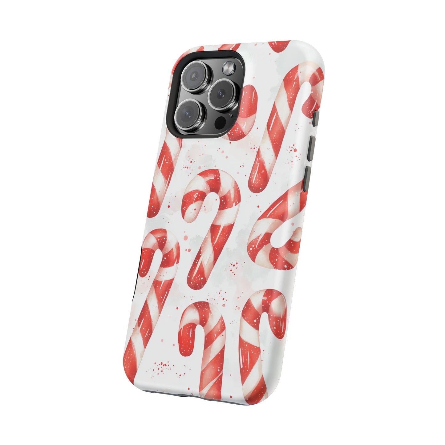 Festive Candy Cane Delight - MagSafe iPhone Series Case