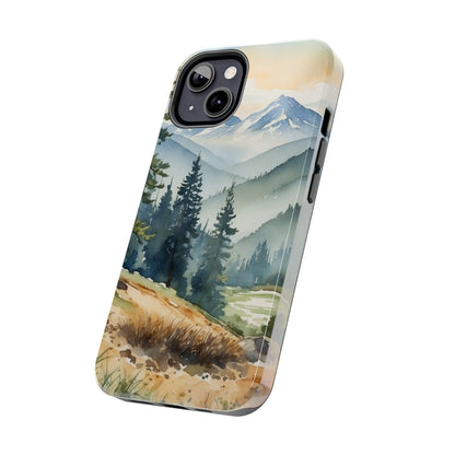 Tranquil Mountain Escape - iPhone Case