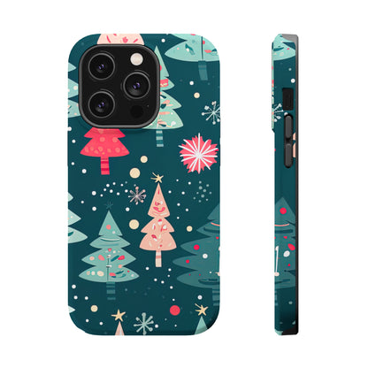 Whimsical Christmas Trees - MagSafe iPhone Series Case