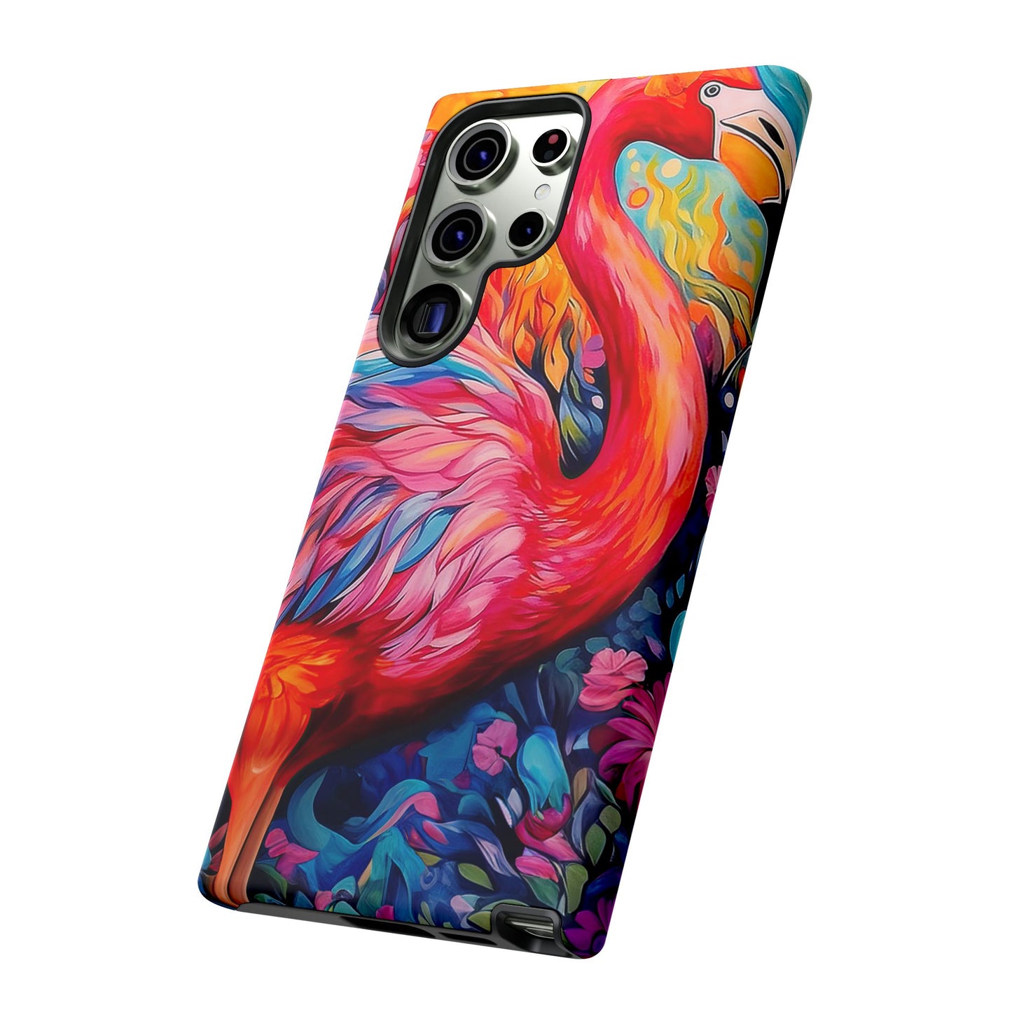 Flamingo Fiesta – Vibrant Flamingo Samsung Galaxy Phone Case