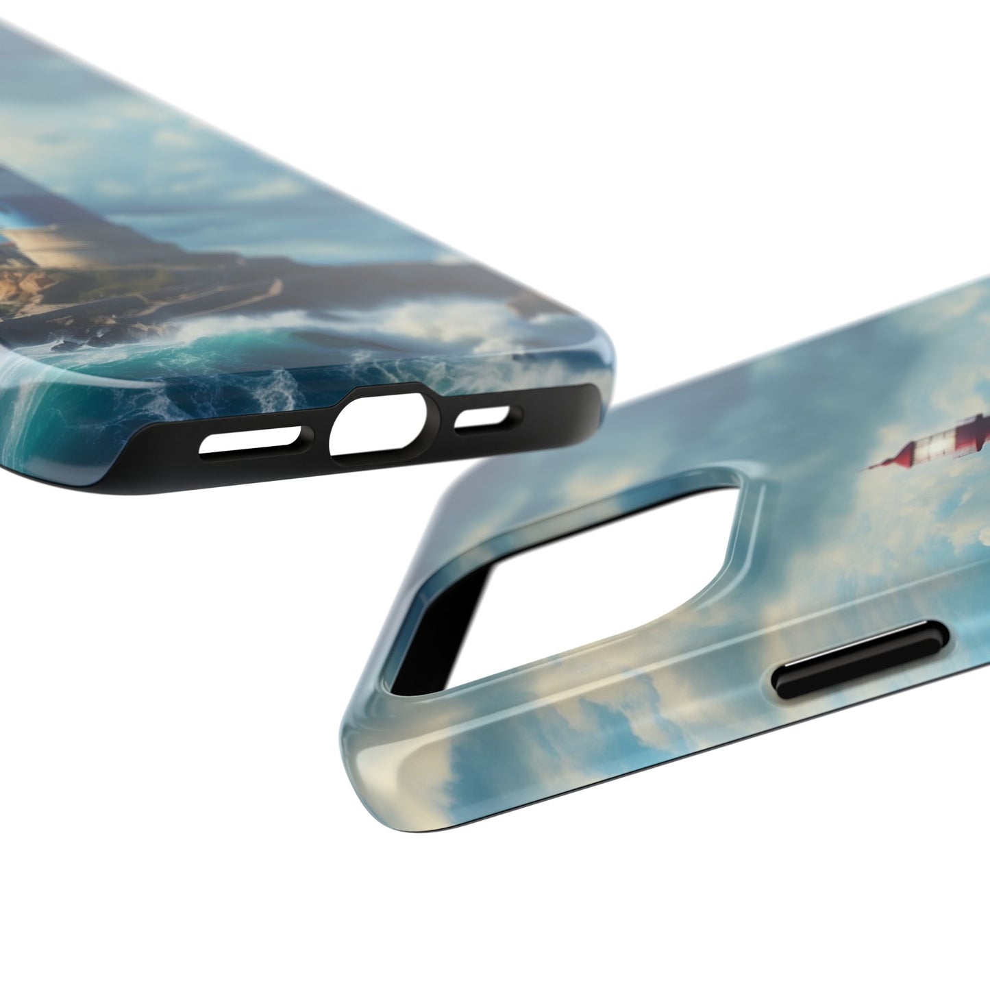 Samsung Galaxy Case - Coastal Lighthouse Design