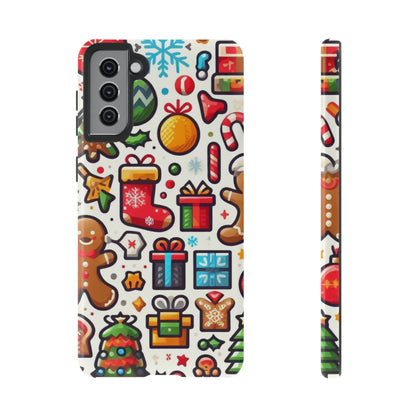 Festive Christmas Icons Pattern – Samsung Galaxy Series Case