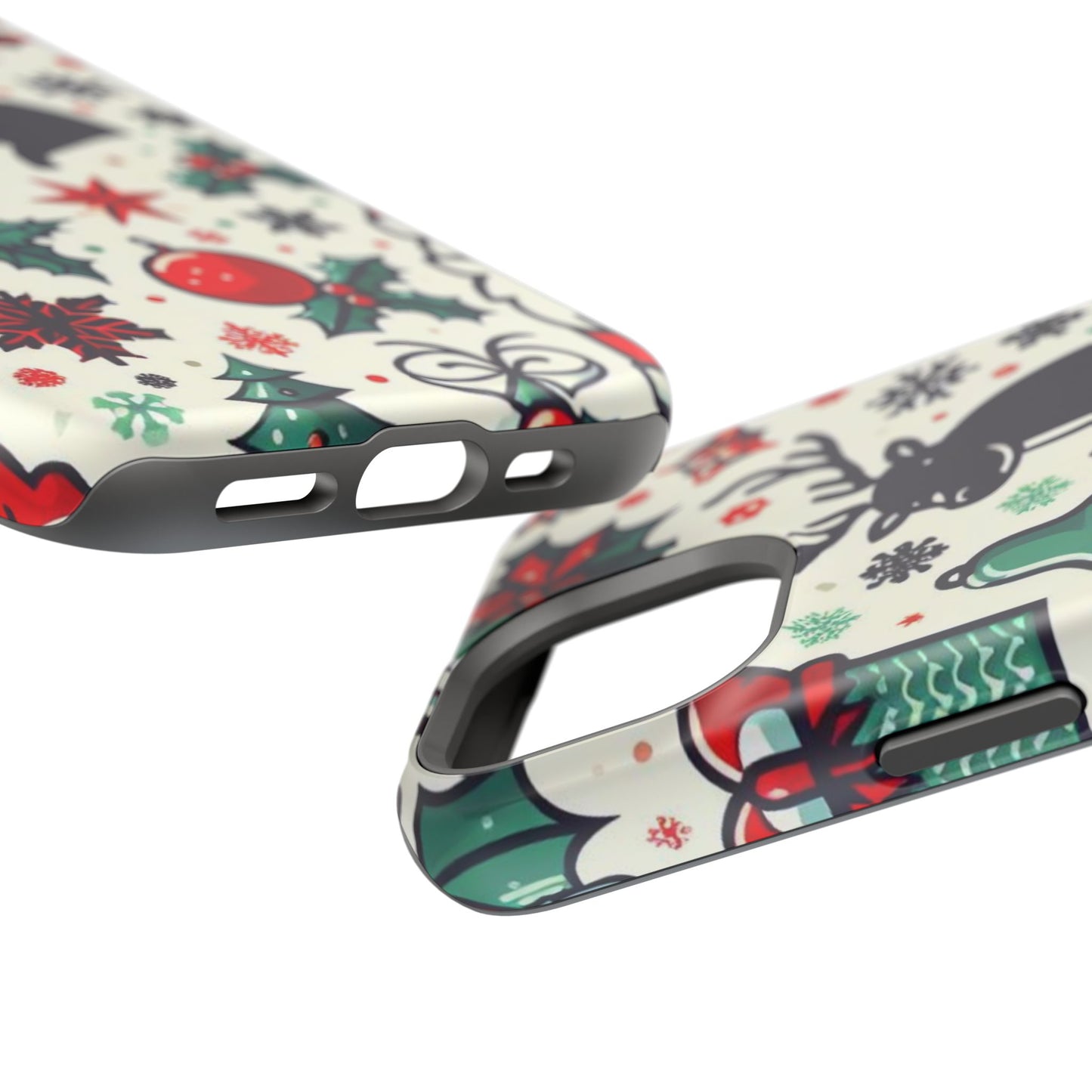 Cartoon Christmas Cheer – MagSafe iPhone Case