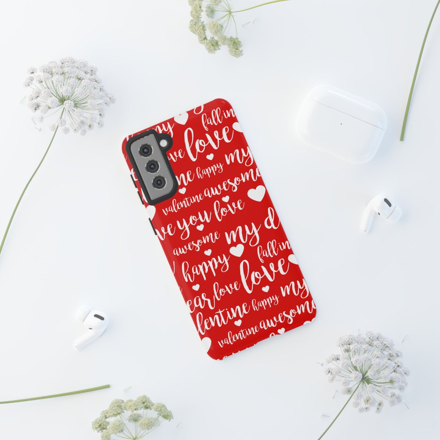 Valentine Words Pattern – Samsung Galaxy Case