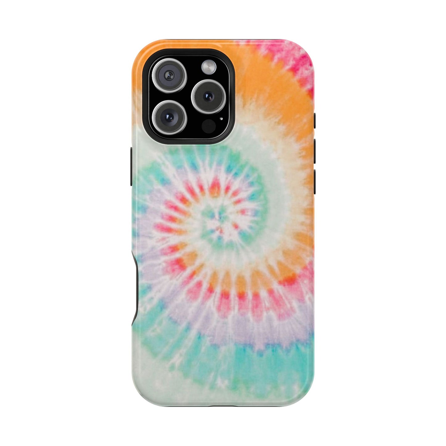 Pastel Tie-Dye MagSafe iPhone Case – Soft Colors & Magnetic Functionality