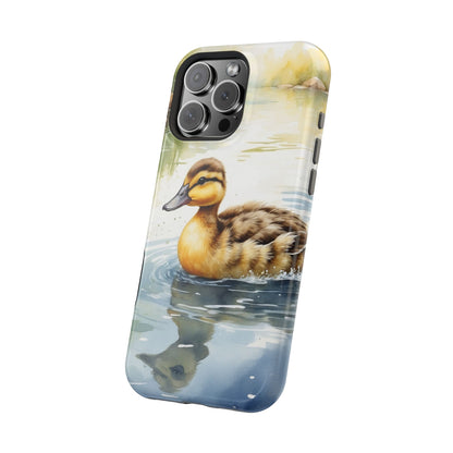 Graceful Duck Reflection – MagSafe iPhone Case