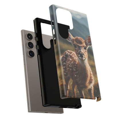 Gentle Fawn in Mountain Meadows Samsung Galaxy Case