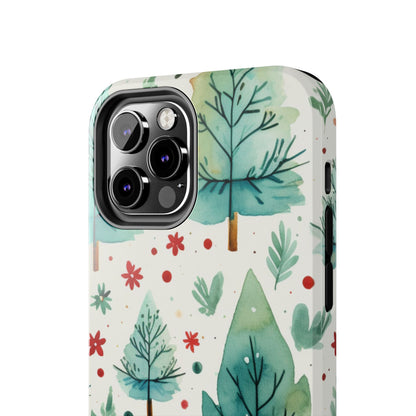 Watercolor Winter Forest - iPhone Series Case