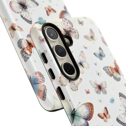 Watercolor Butterfly Phone Case for iPhone 15, 14, 13, 12, 11, Samsung Galaxy S23, S22, S21, S20, S10, & Google Phones. Cute Gift For Her! - BOGO Cases