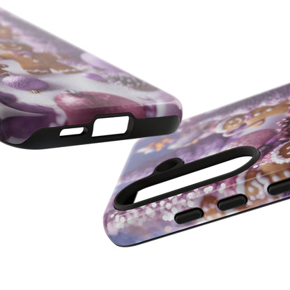 Pink Frosted Gingerbread Forest - Samsung Galaxy Series Case
