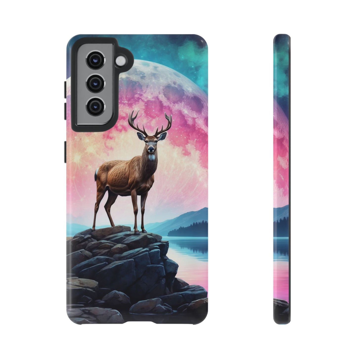 Stag in Moonlit Glow Samsung Galaxy Case