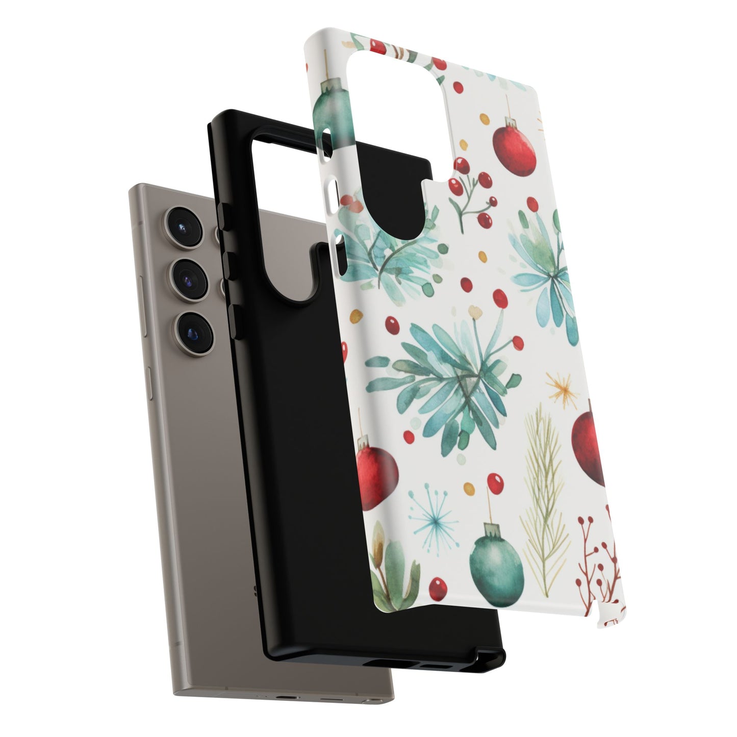 Festive Holiday Ornament Pattern – Samsung Galaxy Case