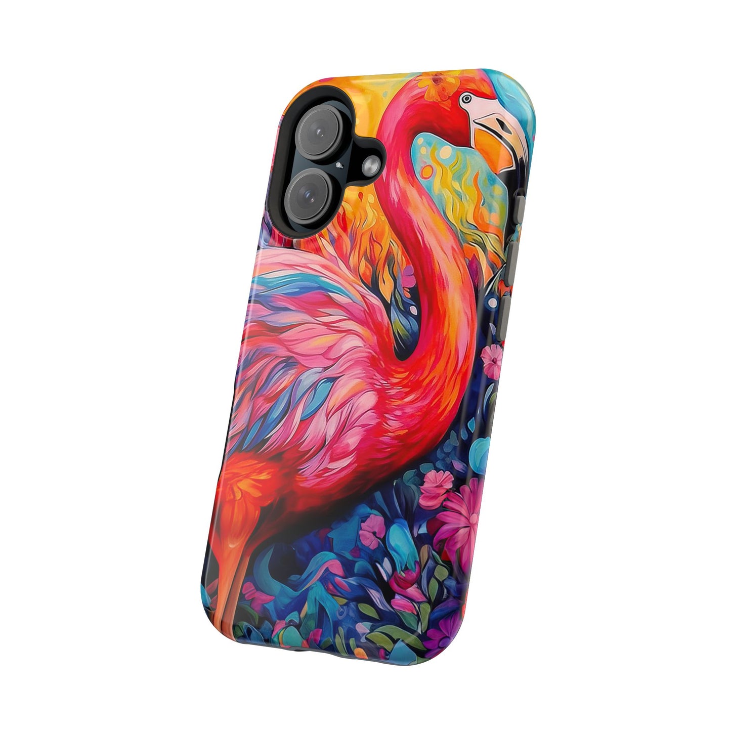 Flamingo Fiesta – Vibrant Flamingo MagSafe iPhone Cases