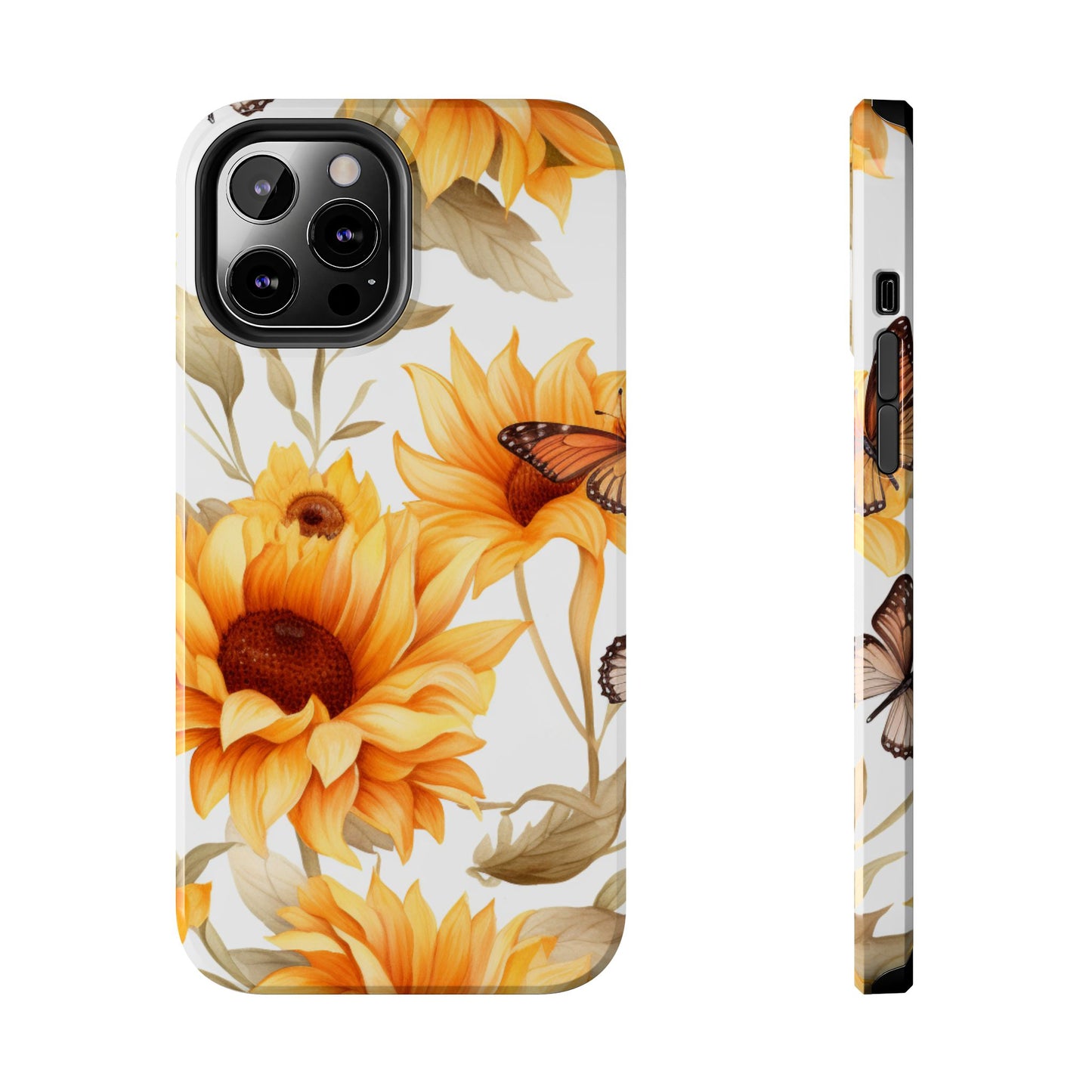 Sunflower & Monarch Garden - iPhone Series Case