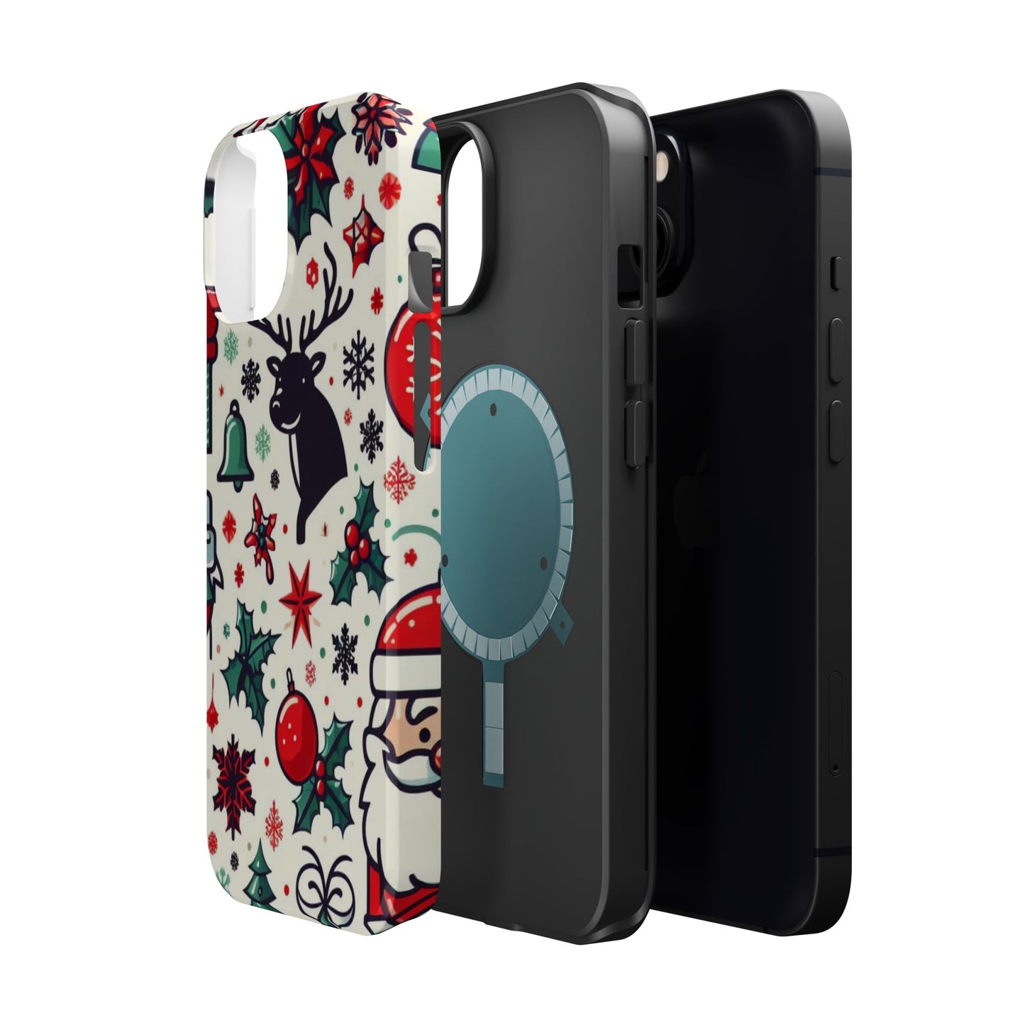 Cartoon Christmas Cheer – MagSafe iPhone Case