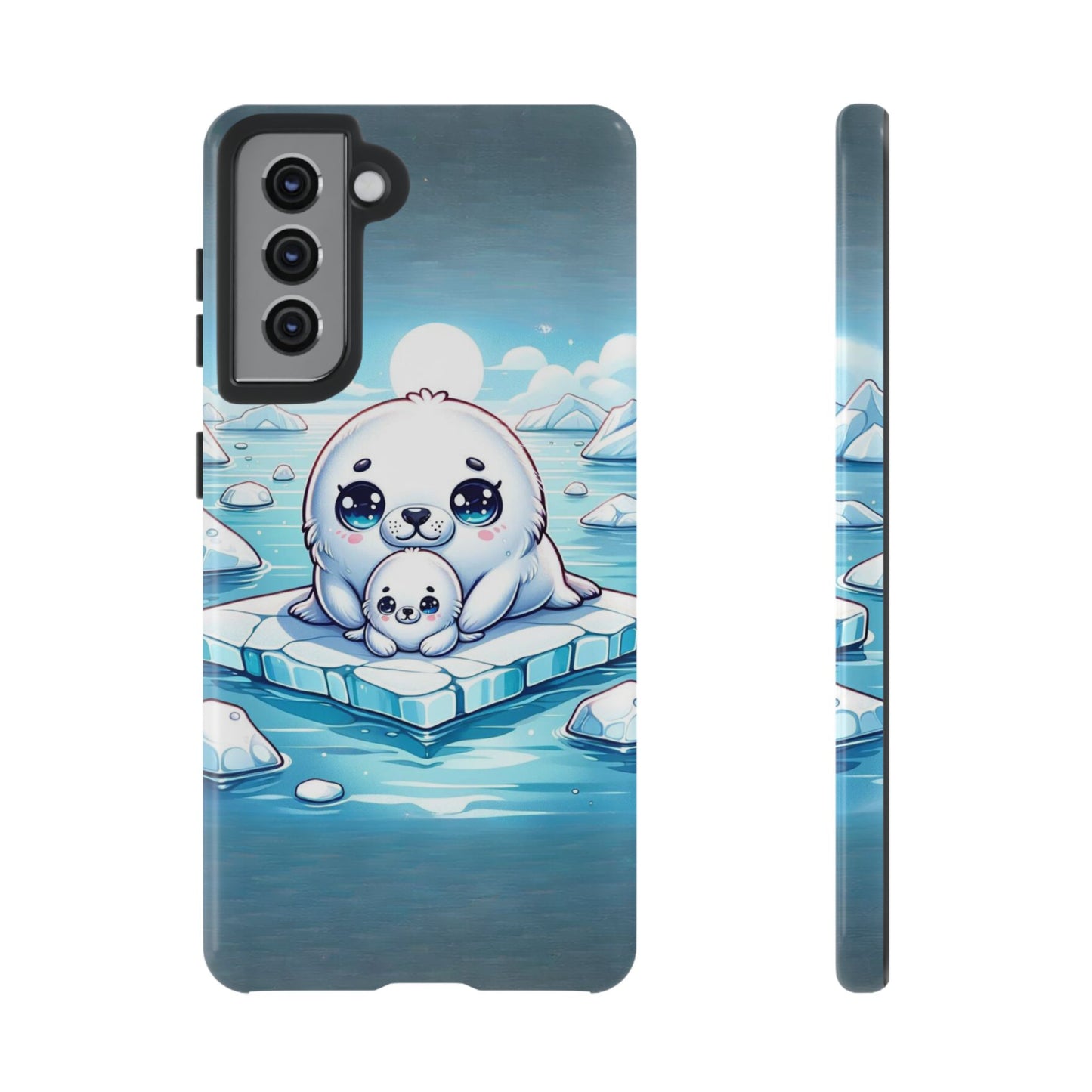 Arctic Embrace Seal iPhone Case