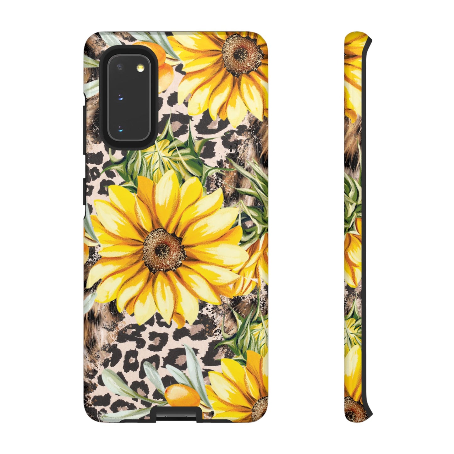 Leopard Sunflower Chic - Samsung Galaxy Series Case