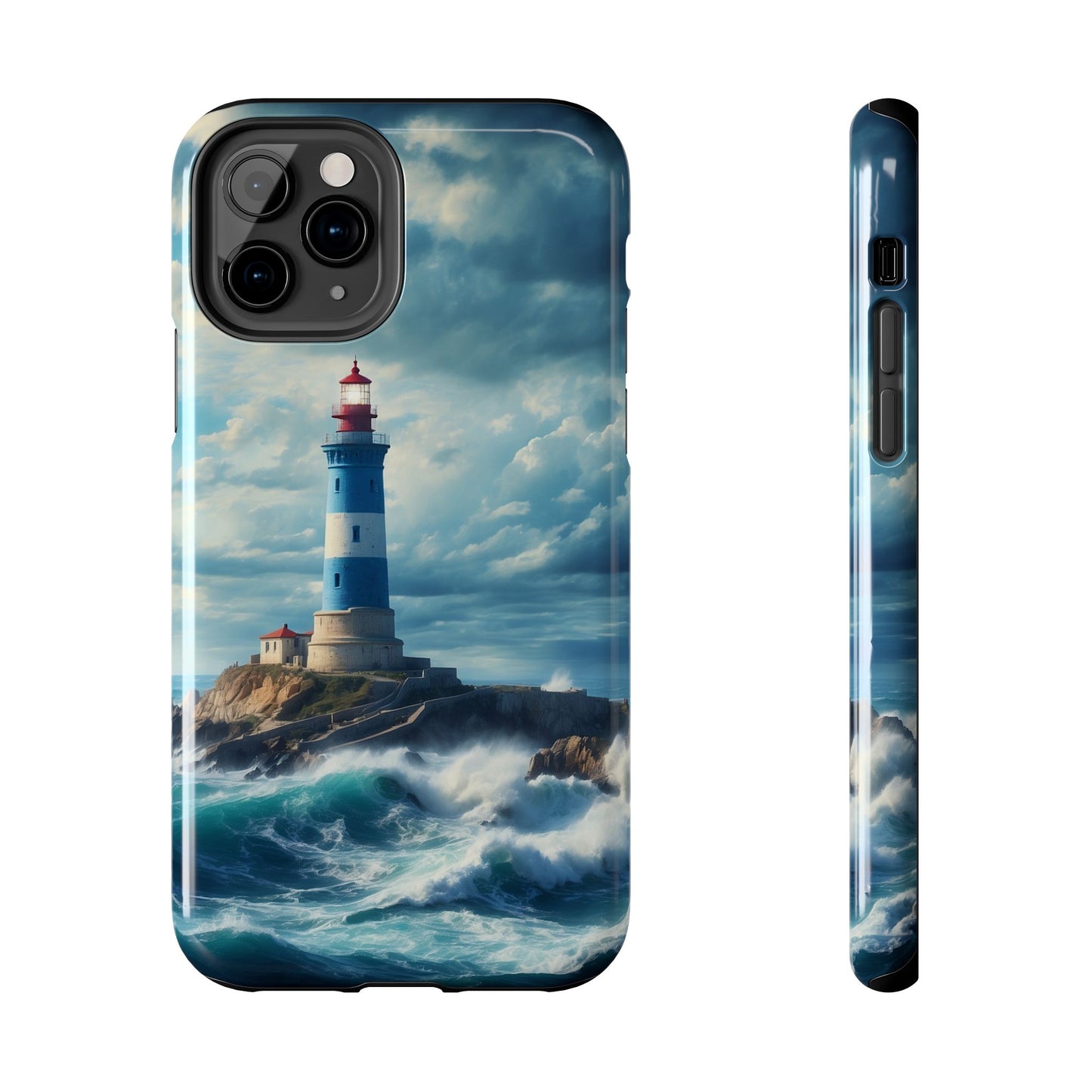 Samsung Galaxy Case - Coastal Lighthouse Design