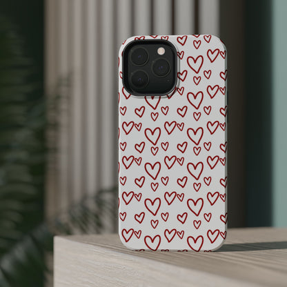 Classic Hearts MagSafe iPhone Case