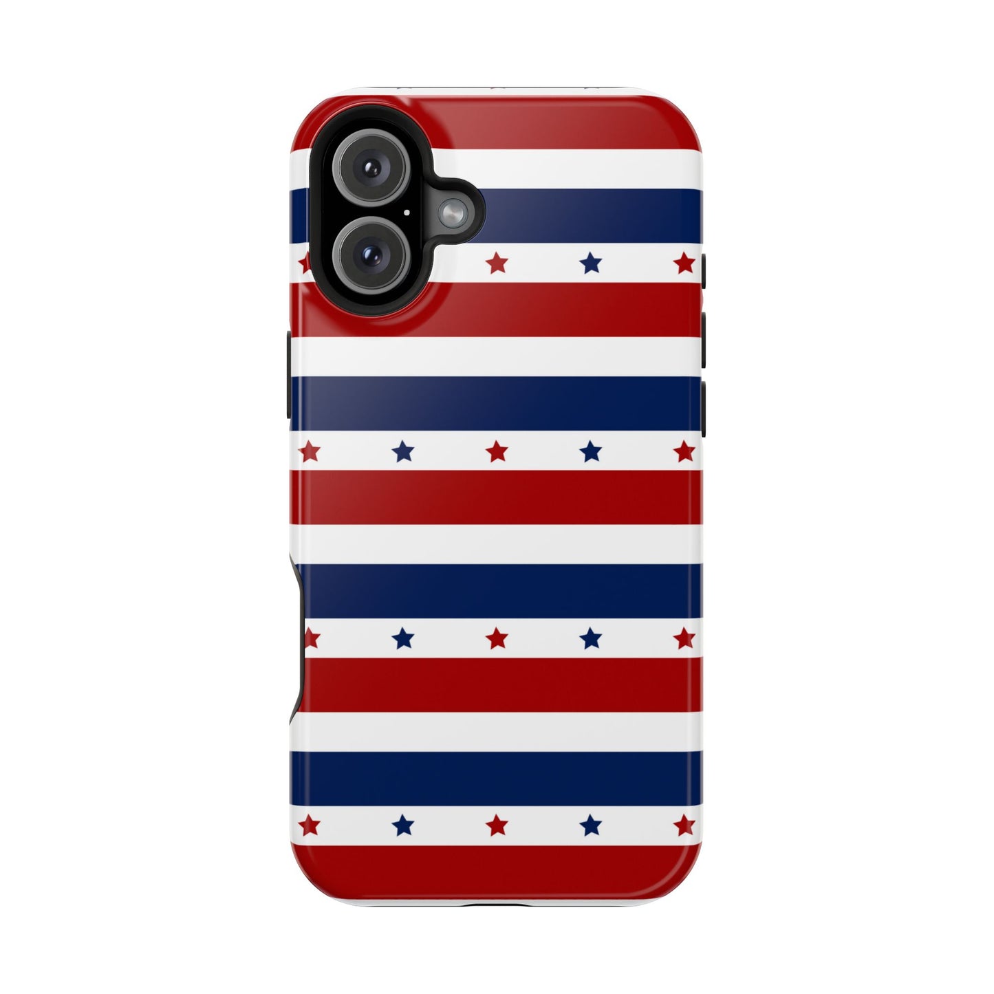 Patriotic Stars MagSafe iPhone Case